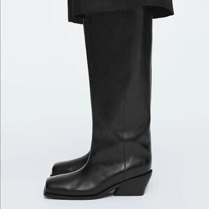 COS leather boots size 10